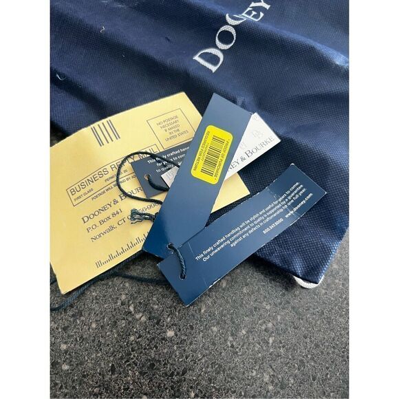 Dooney & Bourke leather canvas Hobo Shoulder Handbag - Picture 8 of 16